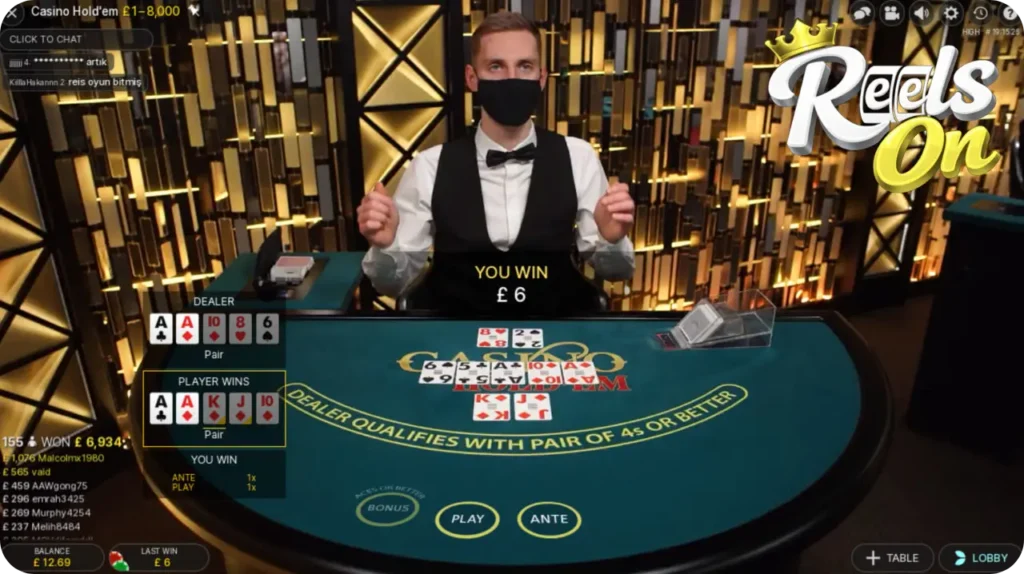 Reels On Casino Hold'em