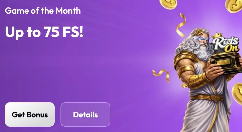 ReelsOn Game of the Month Offer